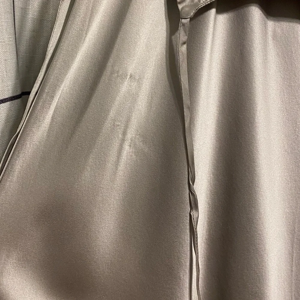 Reformation Silver Satin Dress - Picture 8 of 11